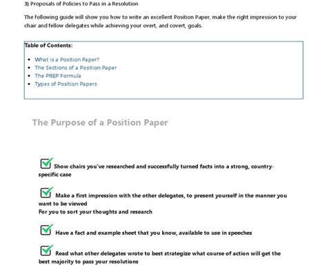 position paper examples air force position paper template awesome