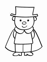 Magician Coloring Pages Designlooter Little People 791px 27kb sketch template