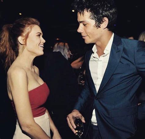 Pin Su Dylan O Brien And Holland Roden