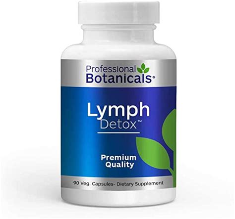 professional botanicals lymph detox natural vegan lymphatic drainage