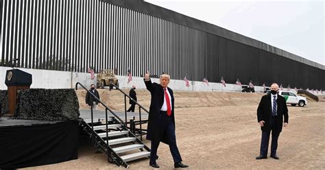 donald trumps wall remain   biden presidency