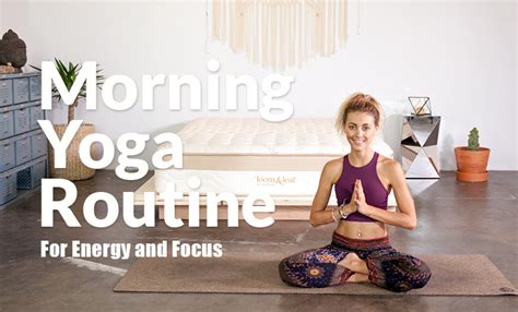 morning yoga routine for increased energy and focus free