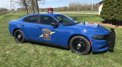 michigan state police  dodge charger state police police cars