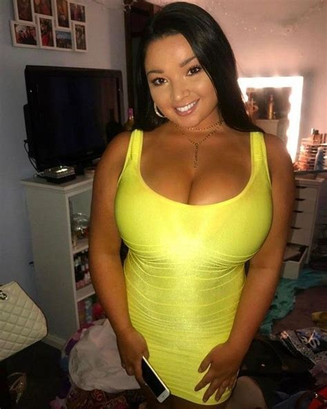size girls hot brunette double trouble big boobs curvy bodycon dress