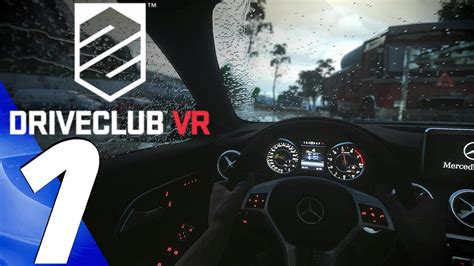 driveclub vr gameplay walkthrough part  prologue p fps ps vr youtube