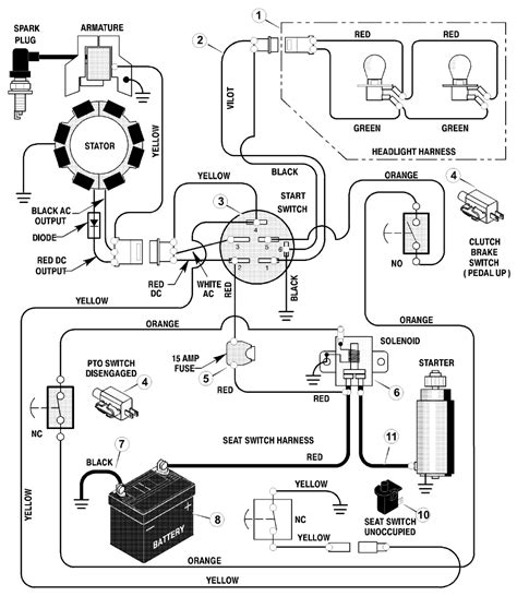 craftsman riding lawn mower ignition switch wiring diagram diysens