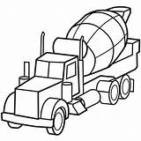 Mack Coloring Pages Truck Getcolorings Color Cars sketch template