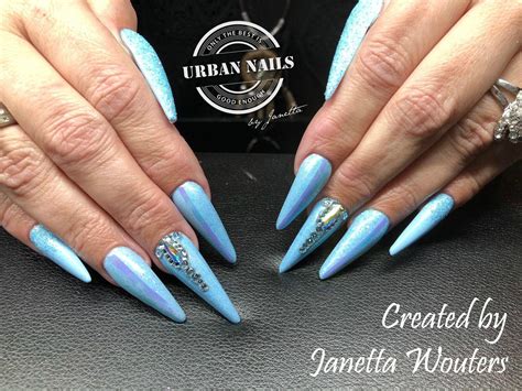 pin  eva  stiletto nagels urban nails nails create