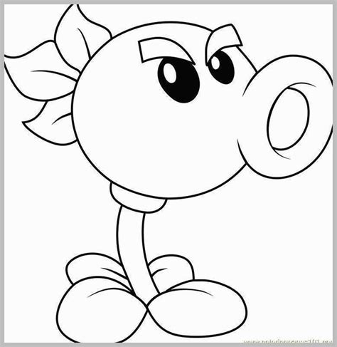 ideas  coloring plants  zombies coloring pages