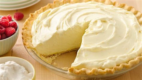 3 fruit cream pies that are ready for spring from