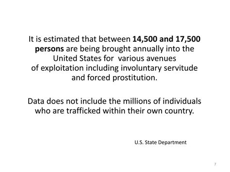 ppt introduction to human trafficking powerpoint presentation free