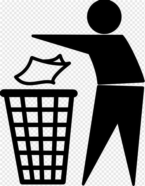 tidy man logo rubbish bins waste paper baskets save button text waste monochrome png pngwing