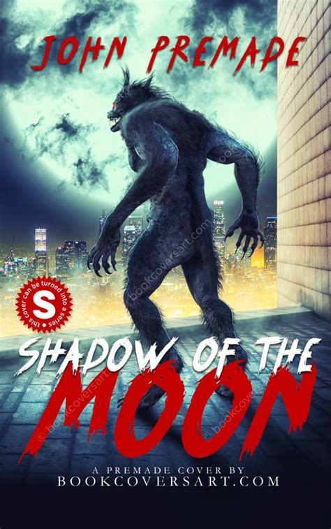 werewolf premade book cover shadow of the books
