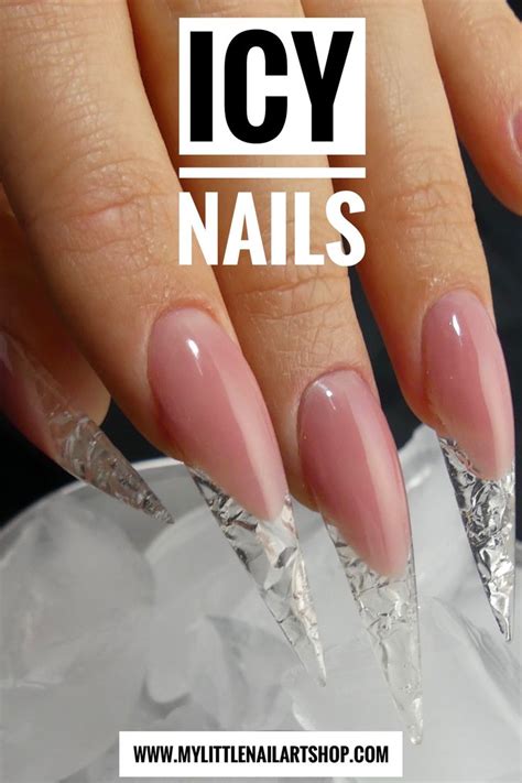 icy nails sculpted  gel  charisma nail innovations