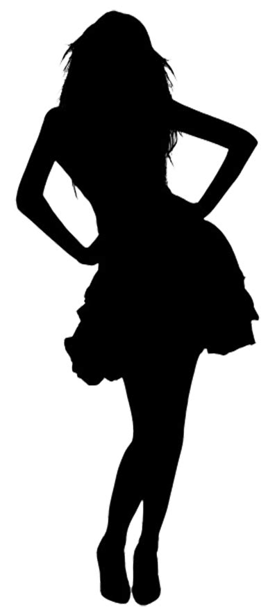 silhouette of woman in short dress woman silhouette silhouette silhouette art