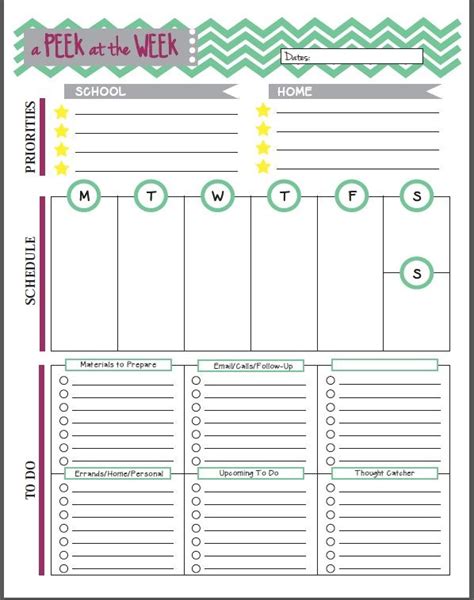 printable teacher planning sheets printable templates