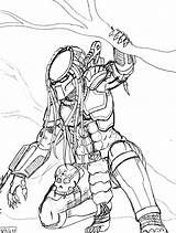 Predator Predador Colorare Wonder Ausmalbilder Disegni sketch template