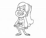 Gravity Mabel Coloring Falls Pages Pines Dipper Print Printable Mable Getcolorings Color Cain Abel Getdrawings Eeveelutions Colorings Search Description sketch template