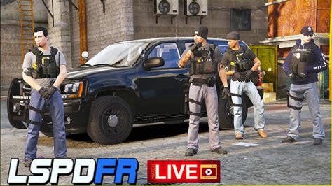 Gta 5 [lspdfr Live 🔴] Gang Unit With 3 Partners Youtube