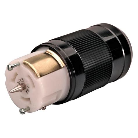 reliance controls cs twist lock  amp  volt generator cord connector  home