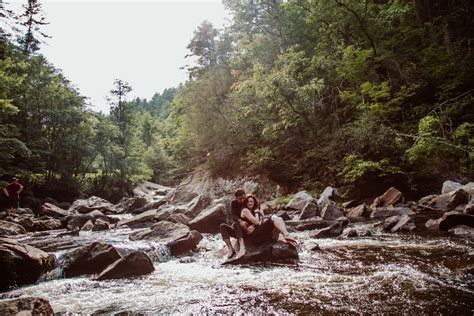 romantic forest engagement shoot popsugar love and sex photo 14