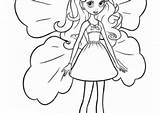 Thumbelina Coloring4free sketch template