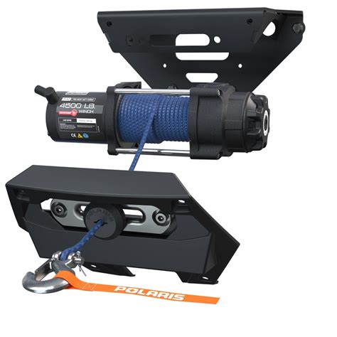 polaris pro hd  lb winch polaris parts