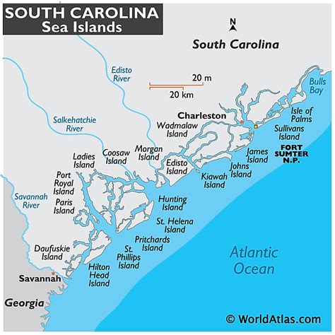 south carolina islands map ailina laurette