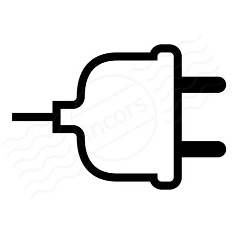 iconexperience  collection plug icon