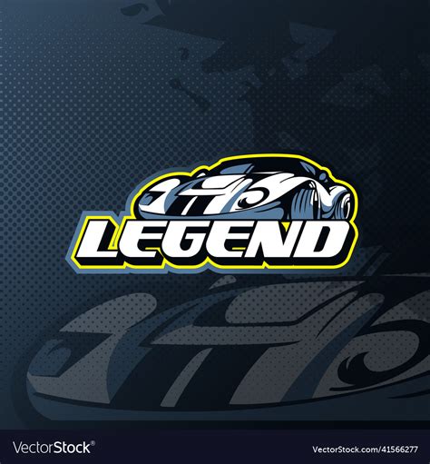 legend logo  esport royalty  vector image