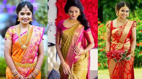 gorgeous ways  wear south indian saree   styles step