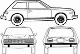Amc Blueprint Starlet Toyota Tercel sketch template
