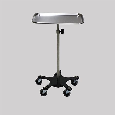 adjustable weighted base mayo stand  twist lock