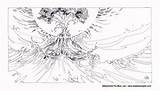 Shadowscapes 11x7 Inches Original Size sketch template