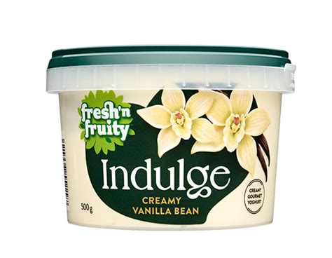 Fresh N Fruity™ Indulge Creamy Vanilla Bean 500g