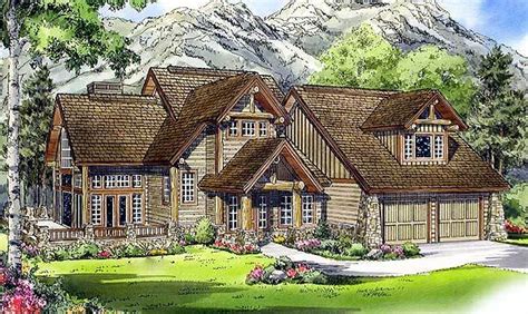 incredible mountain home plan kn architectural designs house plans
