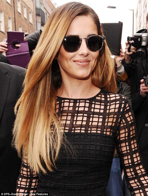 Cheryl Cole Unveils Newly Dyed Lighter Locks At X Factor Press