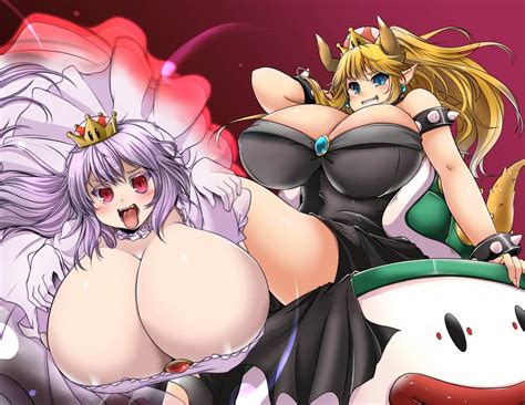 rule 34 big breasts boosette bowsette bowtie breasts