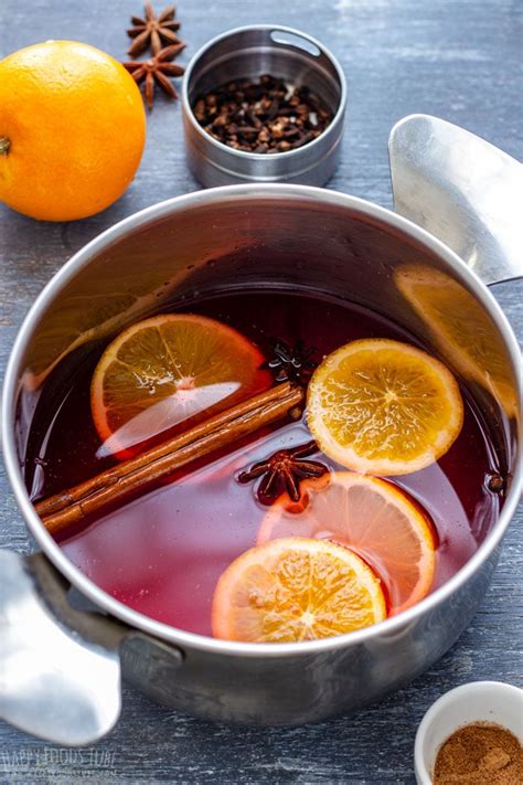 Non Alcoholic Mulled Wine Recipe Slow Cooker And Stove Top