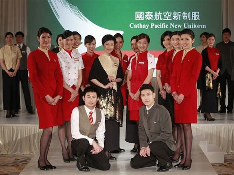 Cathay Pacific Flight Attendant Uniforms Too Sexy One