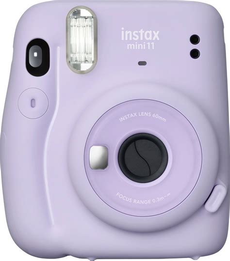 fujifilm instax mini  instant camera purple conradcom