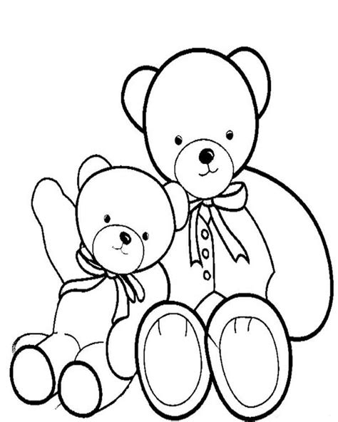 teddy bear pictures  print  teddy bear coloring page