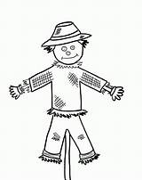 Scarecrow Coloring Pages Scarecrows Printable Cute Kids Print Clipart Clip Comments Library Getdrawings Bestcoloringpagesforkids sketch template