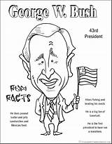 Coloring Pages President Presidents Bush Color Getcolorings Printable Makingfriends Print George Freekidscrafts Contributor sketch template
