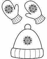 Winter Hat Coloring Drawing Mittens Season Clothes Pages Colouring Jacket Drawings Mitten Kids Color Paintingvalley Printable Getdrawings Clothing Getcolorings Google sketch template