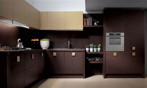 simply beautiful kitchens  blog brown  cream modular kitchen  scavolini