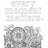 Coloring Give Never Pages Adult Quote Sheets Printable Template Inspirational Etsy sketch template