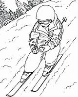 Ski Getdrawings Goofy sketch template
