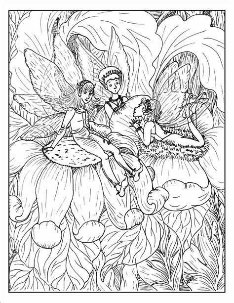 detailed coloring pages  adults printable fantasy coloring home