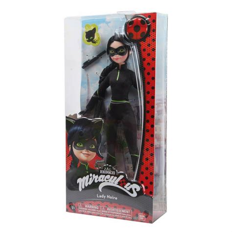 miraculous lady noir ladybug fashion doll action figure bandai 39907 ebay